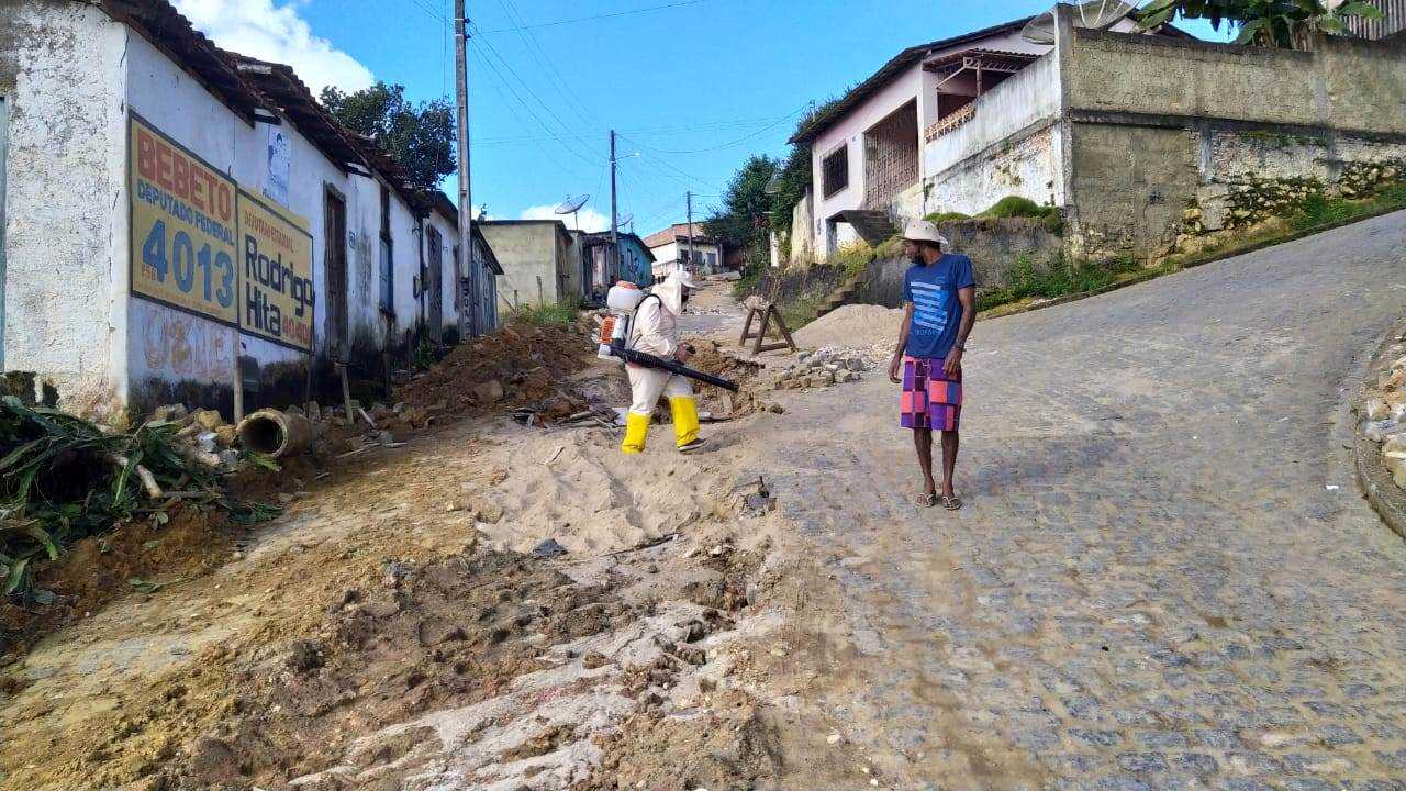 Camacã: Secretaria de Saúde intensifica Higienização na cidade e distritos 

